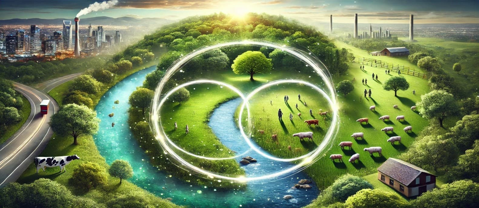 Изображение концепции "Единое здоровье"